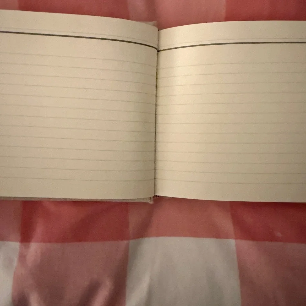 Izola Hellos & Goodbyes Linen Hardcover Journal‎ Lined Beige Travel Diary